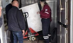 Lahmacun fırınının altında kalan işçi yaralandı