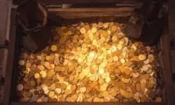 Bahçesinden hazine fışkırdı