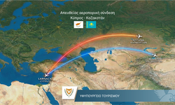 Kazakistan’dan Güney Kıbrıs’a doğrudan uçuşlar başlıyor
