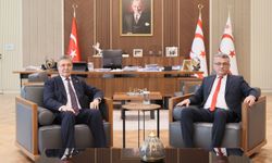 Cumhurbaşkanı Erhürman, Başbakan Üstel’i kabul etti