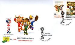 Posta Dairesi’nden “2026 FIFA Dünya Kupası” temalı pul serisi ve ilk gün zarfı
