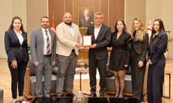 Kıbrıs Türk İnsan ve Klinik Genetik Derneği’nden Cumhurbaşkanı Erhürman’a ziyaret