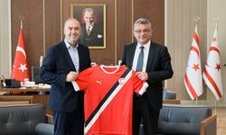 KTFF’den Cumhurbaşkanı Erhürman’a ziyaret