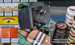 Güney Kıbrıs’ta gümrük operasyonunda kaçak tütün ve taklit ürünler ele geçirildi
