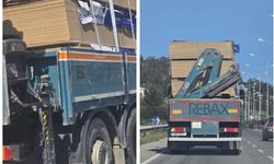 Böyle yük taşımacılığı mı olur?