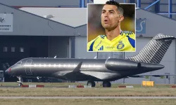 Ronaldo jetle kaçtı