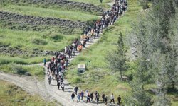 Kır Yürüyüşü'ne yoğun ilgi