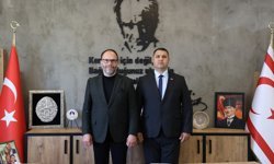 Sadıkoğlu, SSTB İskele Bölge Müdürlüğü görevine atanan Balcı’yı kabul etti