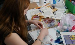 ARUCAD’da düzenlenen Posta Sanatı Atölyesi tamamlandı