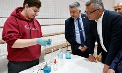 Cumhurbaşkanı Tufan Erhürman Bilim Şenliği’ne katıldı