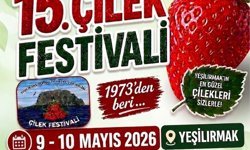 15’inci Geleneksel Çilek Festivali 9-10 Mayıs tarihlerinde yapılacak