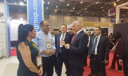 Amcaoğlu, İstanbul'da Yapı, İnşaat Malzemeleri ve Teknoloji Fuarı’na katıldı