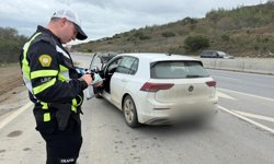 27 araç trafikten men edildi