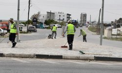 Mesarya Belediyesi’nden Dörtyol Kavşağı’nda peyzaj düzenlemesi