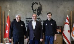 Fabian Gjuka, Başkan Sadıkoğlu’yla görüştü