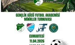 GG Futbol Akademisi Minikler Turnuvası cumartesi günü