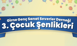 Girne Genç Sanat Severler Derneği’nden 3. Çocuk Şenliği