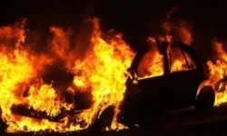 80 yaşındaki kadının aracı kundaklandı