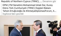 Pakistanlı bakandan 'KKTC' paylaşımı