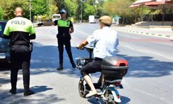 Polisten scooter kullanıcıları için önemli uyarılar