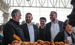 TDP Gazimağusa'da açık pazarda esnaf ve vatandaşlarla buluştu