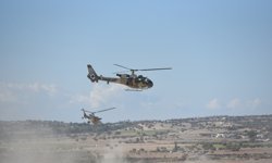 Rumları korkutan tatbikat