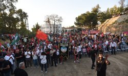 1 Mayıs ara bölgede iki toplumlu etkinlikle kutlandı