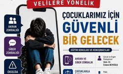 Polis, “Güvenli Okul Projesi” kapsamında velilere yönelik konferans düzenliyor