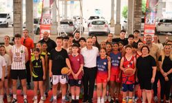 Merkez Lefkoşa’da 3X3 Basketbol Turnuvası heyecanı başladı