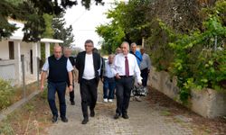 Erhürman Karapaşa Köyü'nü ziyaret etti