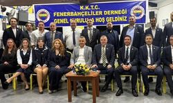 KKTC Fenerbahçeliler Derneği’nde Tolga Ahmet Raşit güven tazeledi