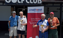 Monthly Medal Golf Turnuvası şampiyonu Rainer Lehmann
