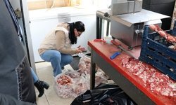 Beş kasap uyarı aldı