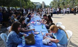 Neşeli Cumartesi etkinliklerinde LAÜ öğrencileri farklı aktivitelere katıldı