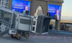 Erhürman’a Kazakistan’da jest