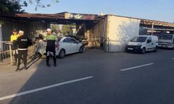 Alkollü sürücü, galeriye daldı