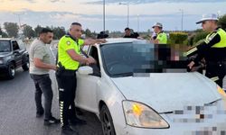 Trafik kontrolünde uyuşturucu yakalandı