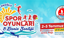 Karaoğlanoğlu Spor Oyunları ve Deniz Şenliği 2-5 Temmuz arasında yapılacak