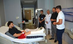 Milli cimnastikçi Özata doku nakliyle sağlığına kavuşuyor