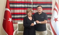 Uğur Bakıcı'ya Kıbrıs Türk Kültür Derneği'nden Onursal Fahri Üyelik