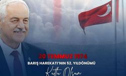 Tatlısu Belediye Başkanı Ahmet Hayri Orçan’dan 20 Temmuz mesajı...