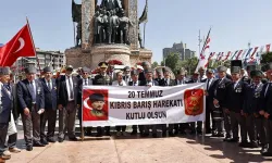 20 Temmuz Barış ve Özgürlük Bayramı Taksim'de kutlandı