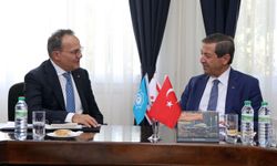 Ertuğruloğlu, Türkiye Dışişleri Bakan Yardımcısı Büyükelçi Bozay’ı kabul etti