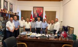 Orçan, Emekli Belediye Başkanları Derneği heyetini kabul etti