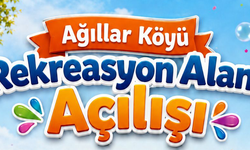 Ağıllar köyüne inşa edilen rekreasyon alanı yarın hizmete açılacak