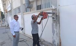 Atatürk Stadında karot testi yapılıyor