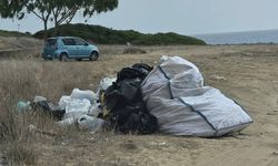 Dipkarpaz'da çevre felaketine karavancılar dur dedi