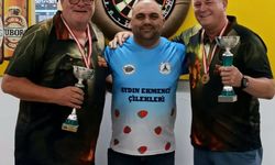 Çiftler Darts Turnuvasına Gönyeli Darts Birliği damgası