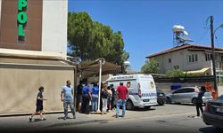 Süpermarkette dehşet dolu anlar