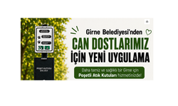 Girne Belediyesi, “Evcil Hayvan Atık İstasyonları” uygulamasını hayata geçirdi